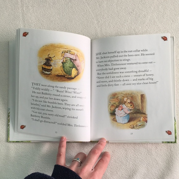 Like New “The Tale of Mrs. Tittlemouse” Hardcover Book by Beatrix Potter - Picture 6 of 14